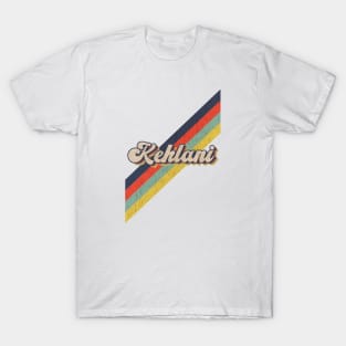 retro vintage color Kehlani T-Shirt